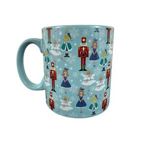 FAO Schwarz Baby Blue Nutcracker Ballet Large 4" x 4" Mug